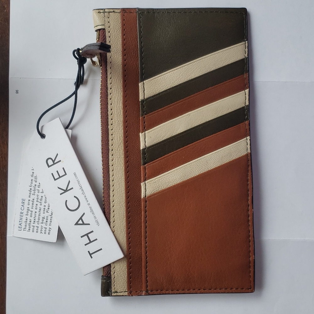 Thacker Women's Leather Ava Wallet New